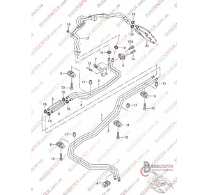 Трубка кондиционера Volkswagen Transporter 7E1819925 7E1 819 925 Трубка кондиционера Volkswagen Transporter 7E1819925 7E1 819 925