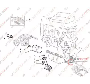 Маслоприемник Fiat Doblo 71740683 Маслоприемник Fiat Doblo 71740683