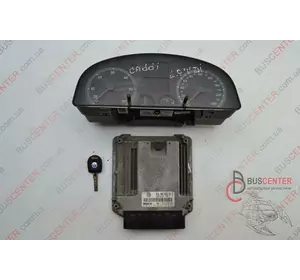 Электронный блок управления (ЭБУ) (комплект) Volkswagen Caddy 03G906016GP 0281012168 Электронный блок управления (ЭБУ) (комплект) Volkswagen Caddy 03G906016GP 0281012168