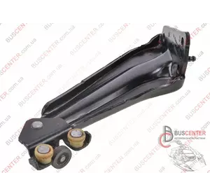 Ролик боковой левой сдвижной двери нижний с рычагом Peugeot Partner 9816965980 Ролик боковой левой сдвижной двери нижний с рычагом Peugeot Partner 9816965980