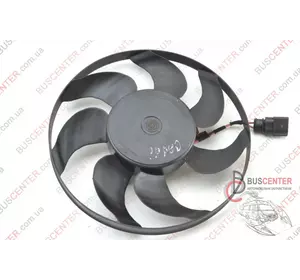Вентилятор радиатора с моторчиком D295 (7 лопастей) Volkswagen Caddy 1K0959455DH 1K0959455DH