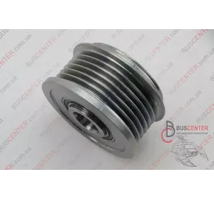 Шкив генератора демпферный 6 ручейковый Fiat Ducato 77364082 VAL 588033 Шкив генератора демпферный 6 ручейковый Fiat Ducato 77364082 VAL 588033