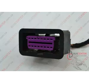 Разъем подключения диагностического компьютера Volkswagen Transporter 7D0858161A Разъем подключения диагностического компьютера Volkswagen Transporter 7D0858161A